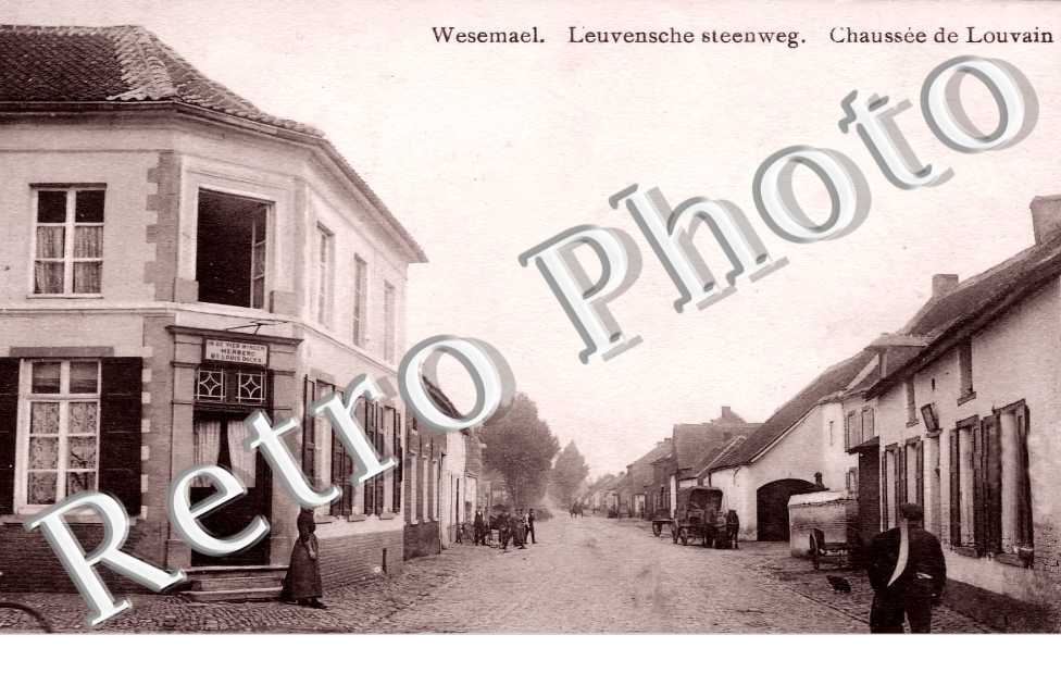 Wesemael. Leuvensche steenweeg. Chaussée de Louvain