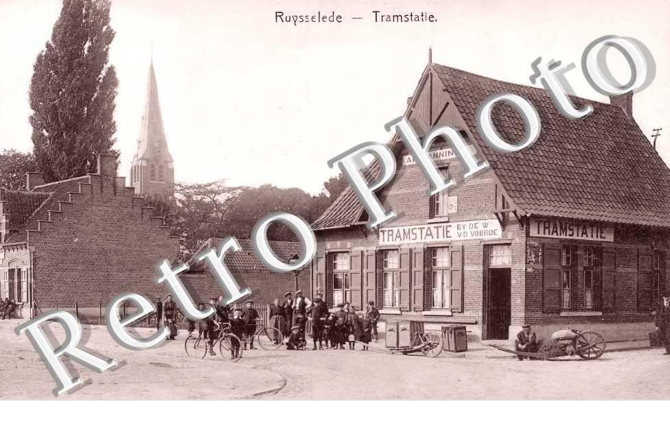 Ruysselede.Tramstatie