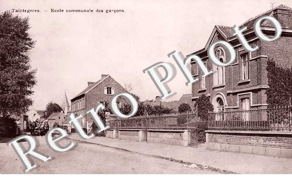 Taintegnies. Ecole communale des garçons