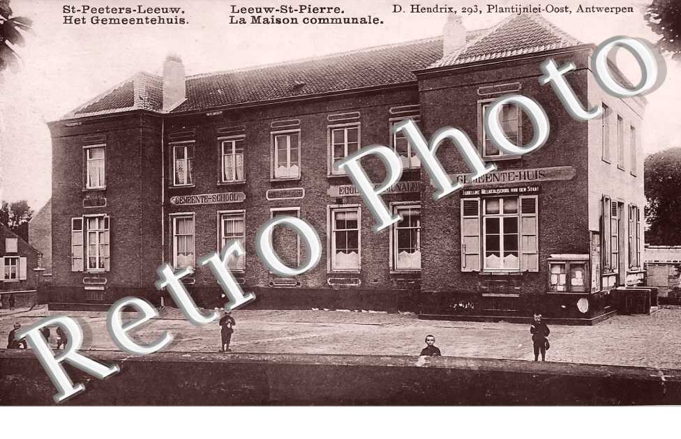Leeuw-Saint-Pierre. La Maison communale