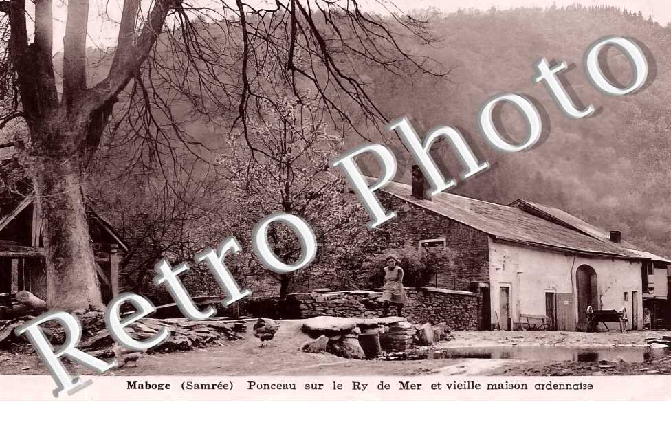 Maboge. Ponceau sur le Ry de Mer