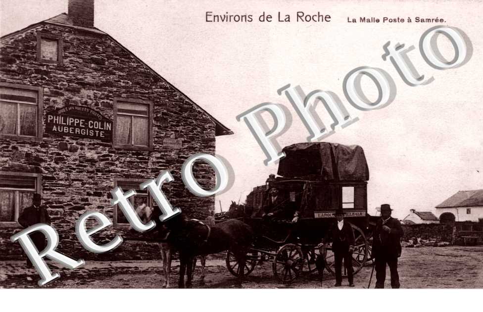 La Malle Poste à Samrée. Philippe Colin Aubergiste