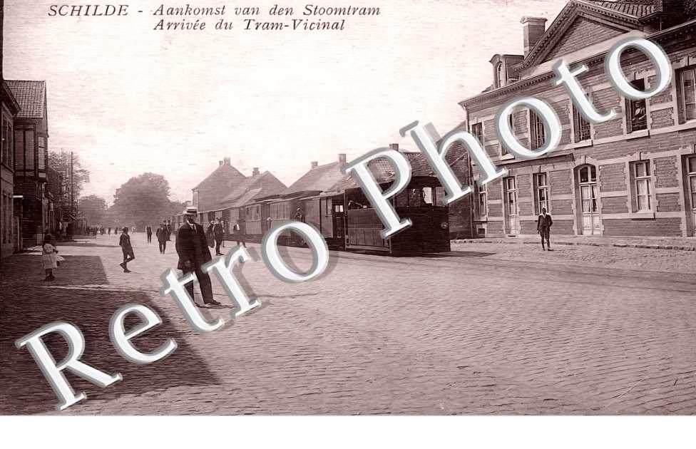 arrivée du Tram-Vicinal
