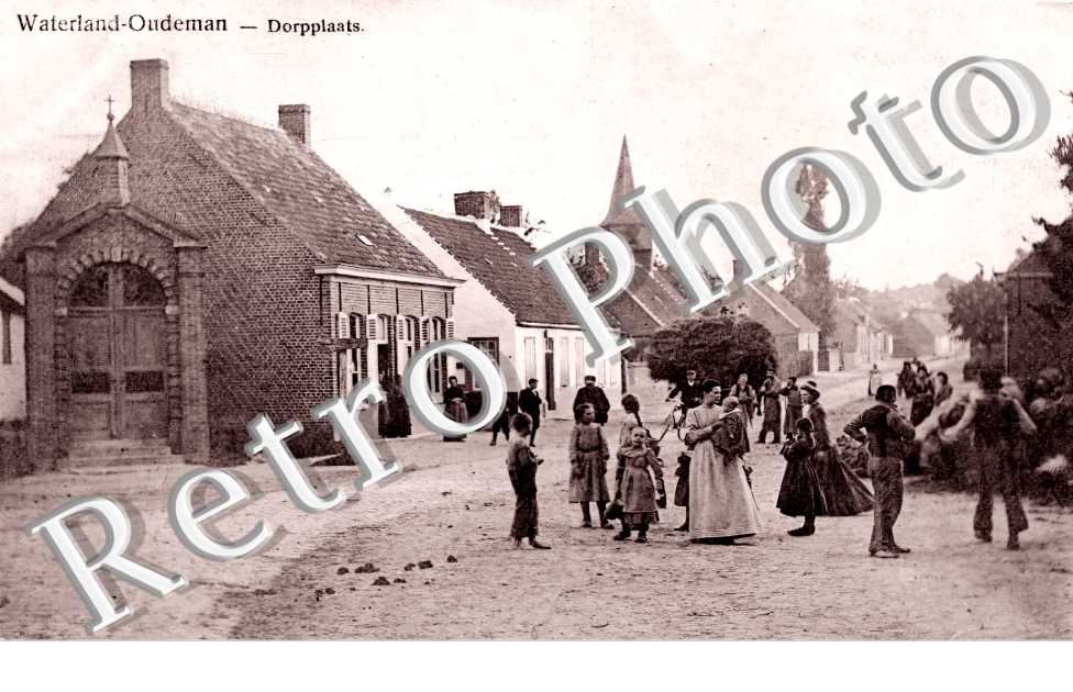 Waterland-Oudeman. Dorpplaats