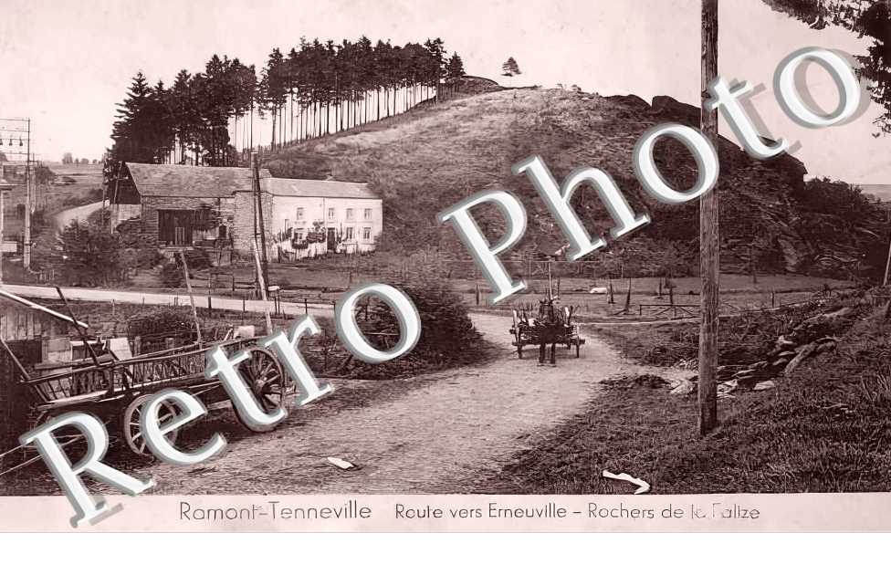 Ramont-Tenneville. Route vesr Erneuville.