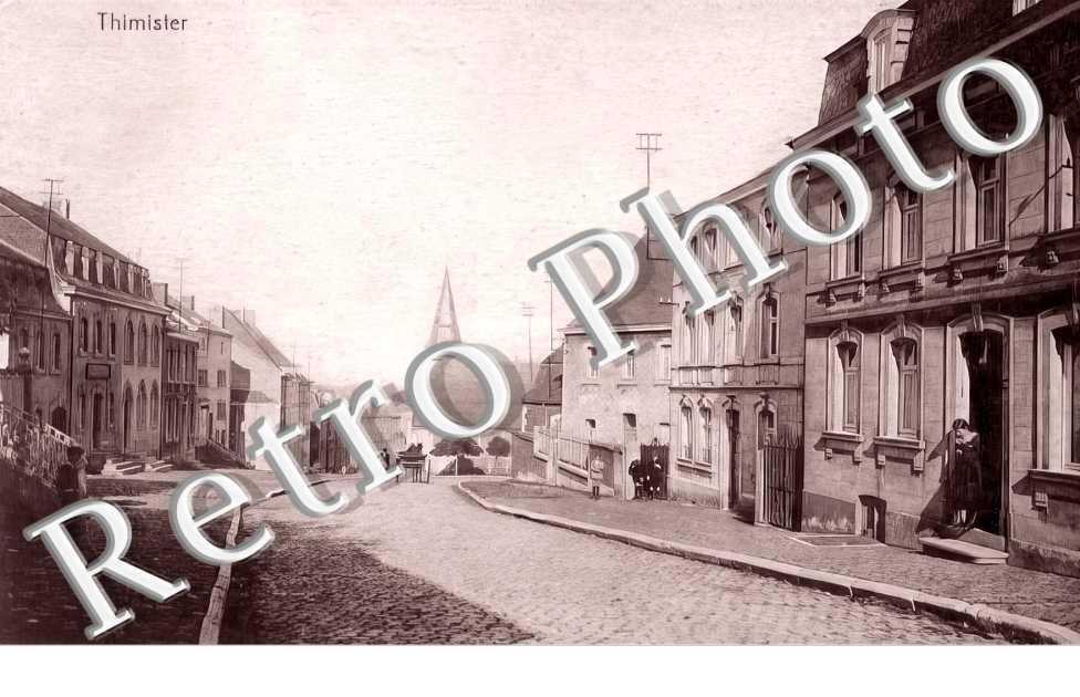 rue vers l'église
