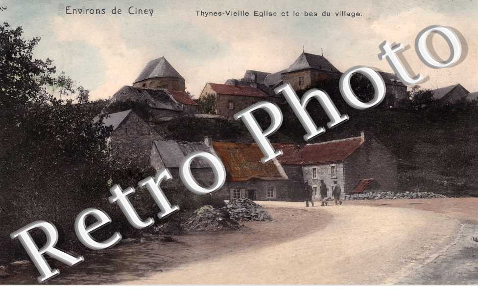 Thynes-Vieille Eglise et le bas du village