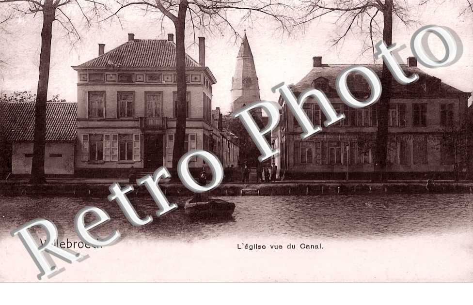 l'église vue du canal