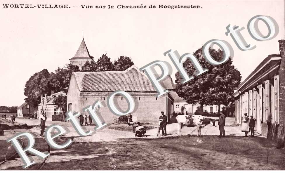 vue sur la Chaussée de Hoogstraeten