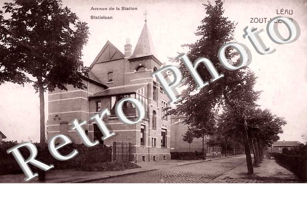 Léau. Avenue de la Station