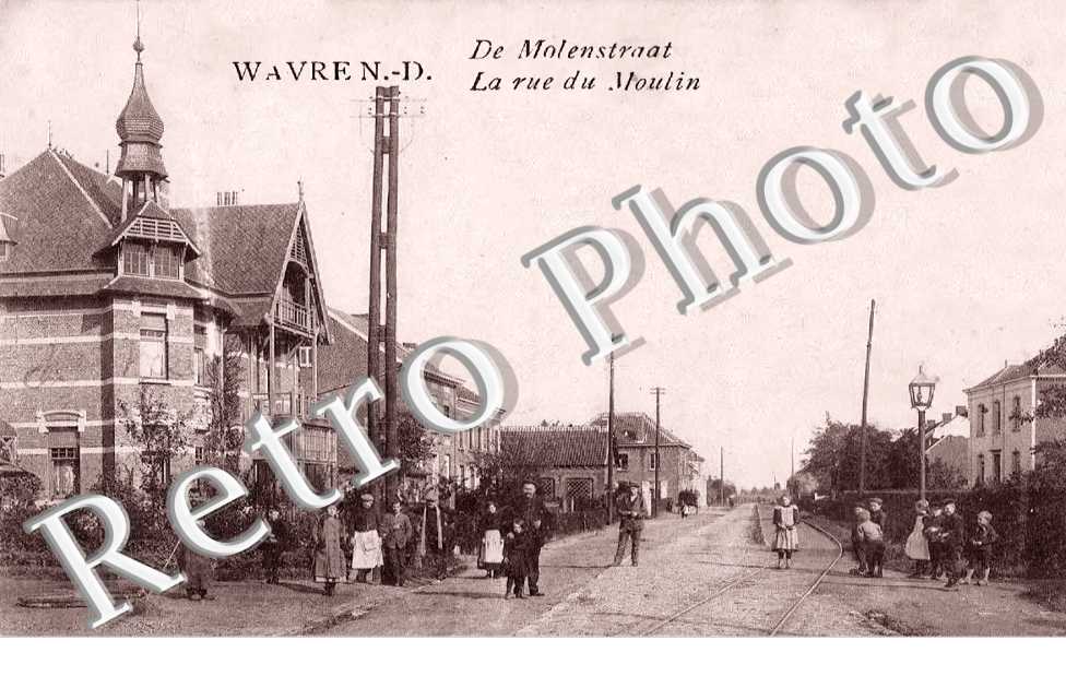 Wavre-Notre-Dame. La rue du Moulin
