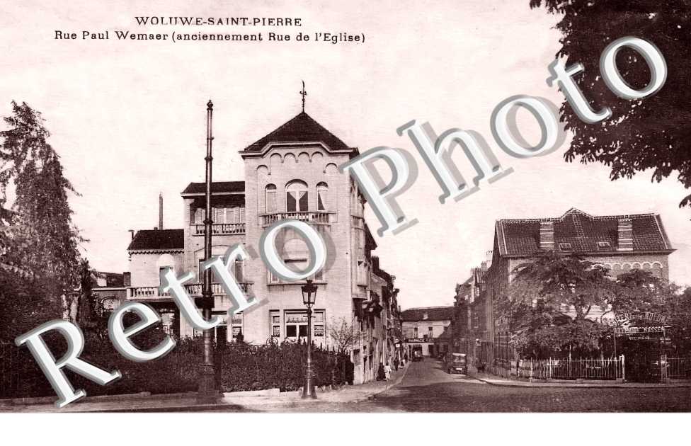 rue Paul Wemaer (anciennement rue de l'église)