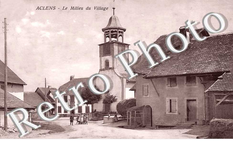 le milieu du village