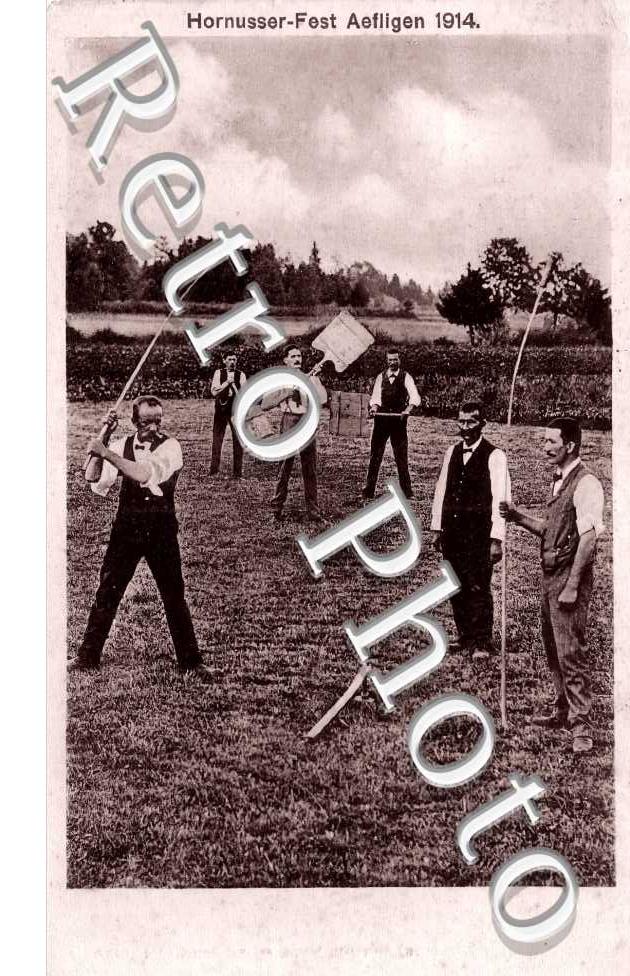 Hornusser-Fest Aefligen 1914
