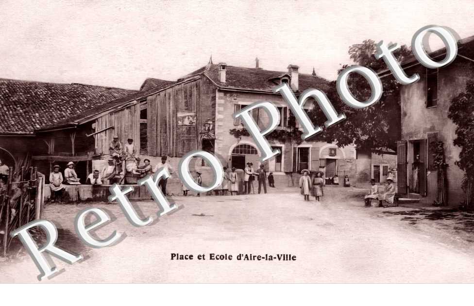 place et école