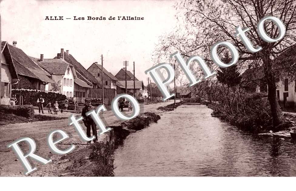 les bords de l'Allaine