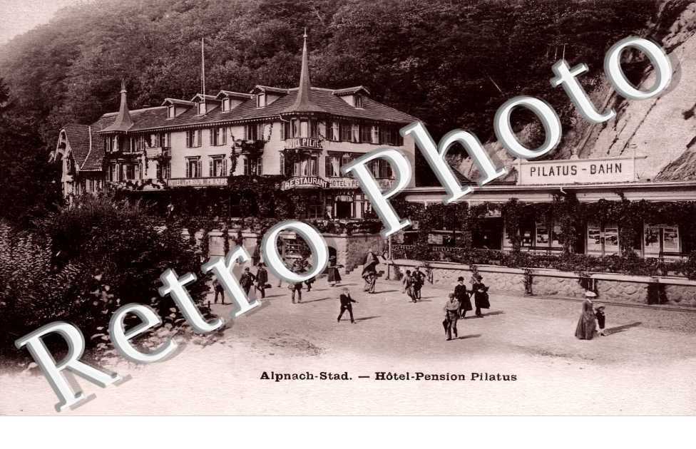 Alpnach-Stad. Hôtel-Pension Pilatus
