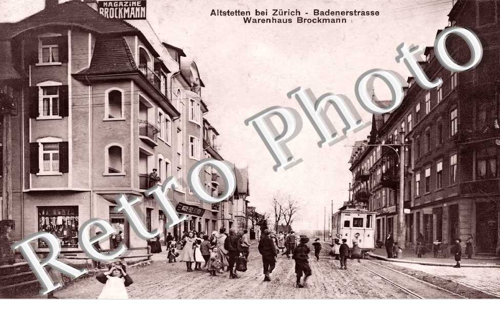 Badenerstrasse Warenhaus Brockmann