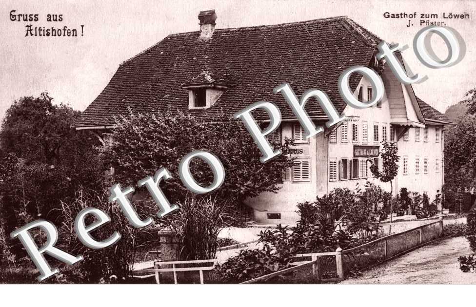 gasthof zum Löwen. J. Pfister