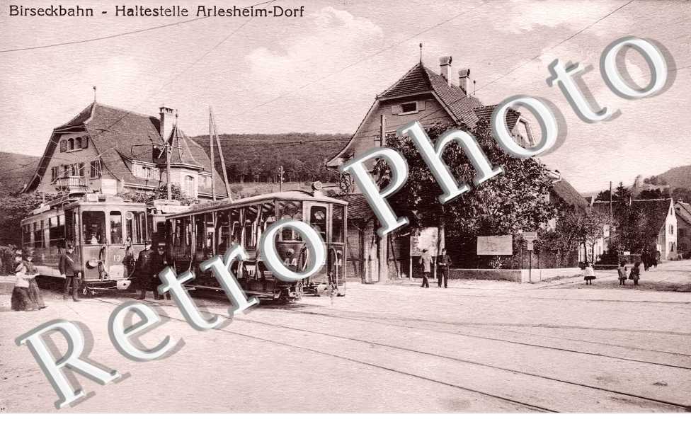 Birseckbahn. Haltestelle Arlesheim-Dorf