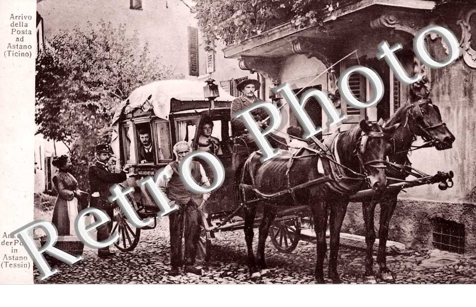 arrivo della Posta ad Astano