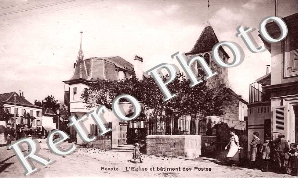 l'église et bâtiment des Postes