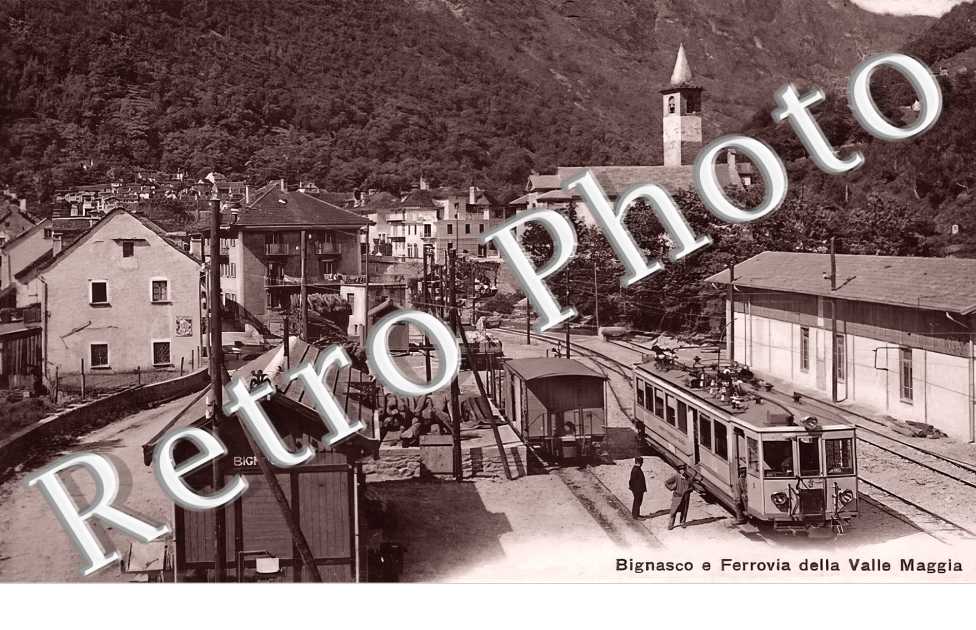 Bignasco e Ferrovia della Valle Maggia