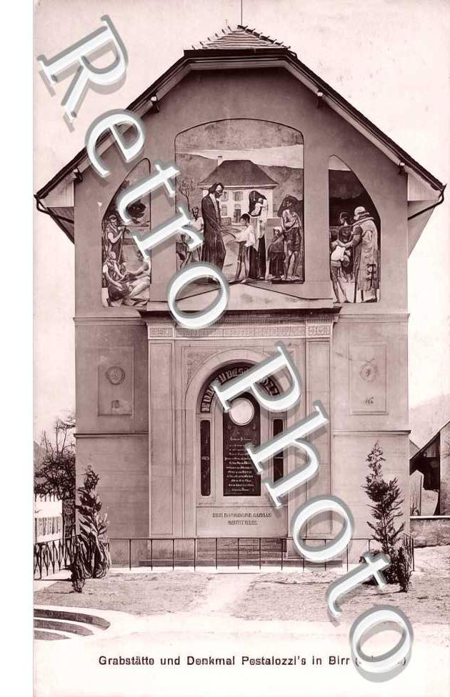 Grabstätte und Denkmal Pestalozzi's in Birr