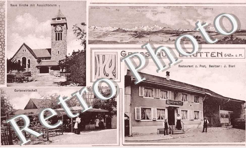 Restaurant z. Post, Besitzer J. Bieri