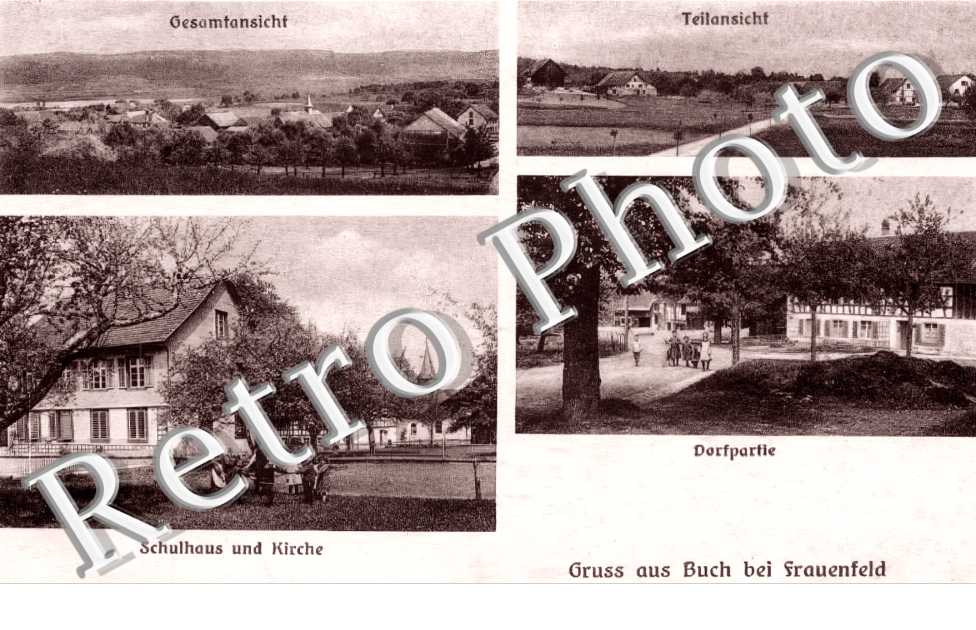 Schulhaus und Kirche