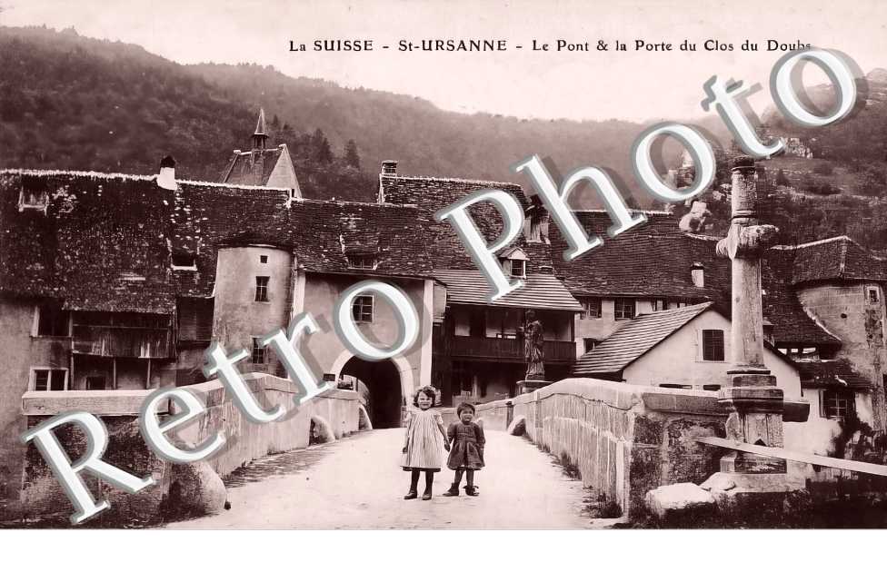 le pont  la Porte du Clos du Doubs
