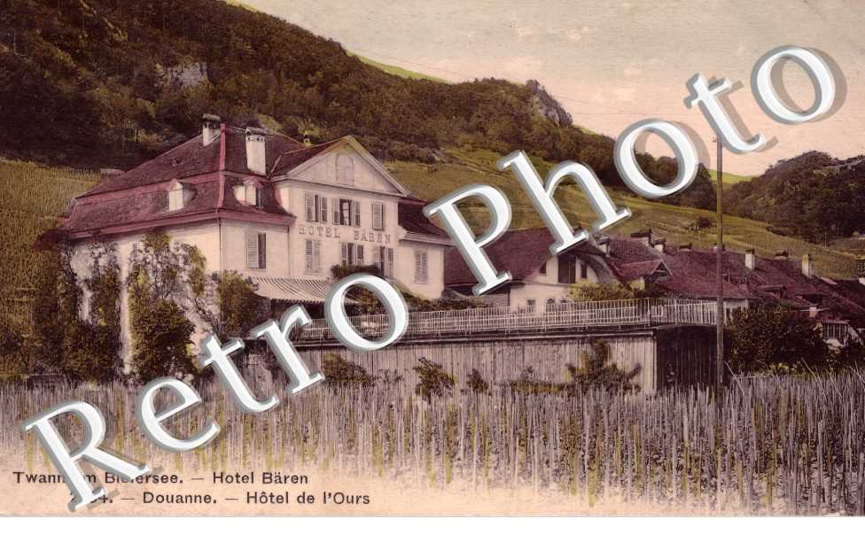 Twann am Bierlersee. Hôtel de l'Ours