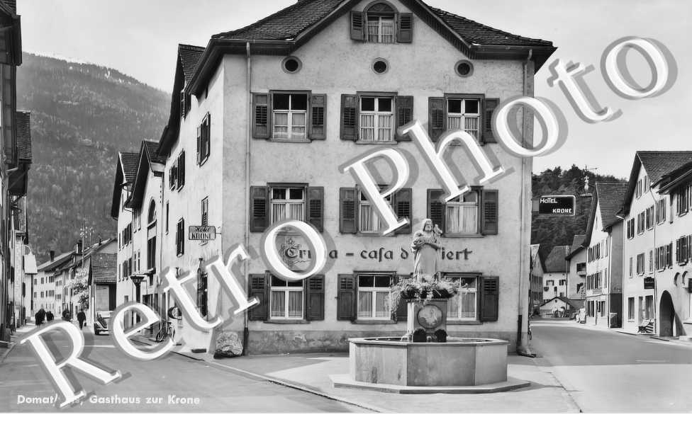 Domat/Ems. Gasthaus zur Krone