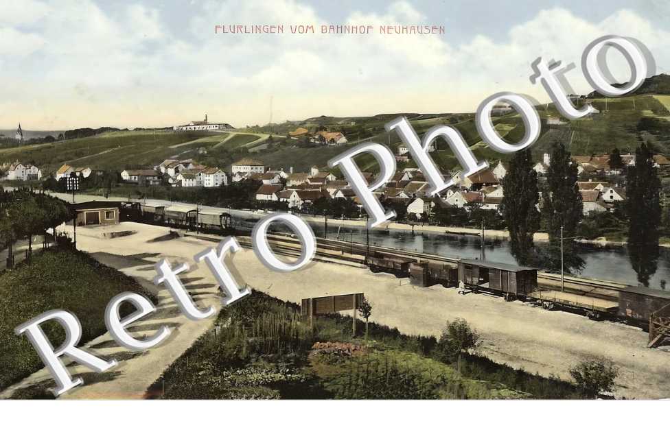 Flurlingen wom Bahnhof Neuhausen