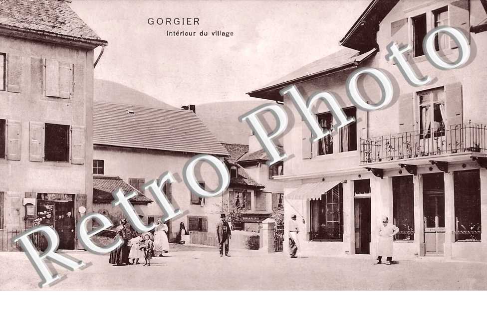 Intérieur du village
