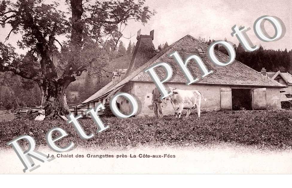 le chalet des Grangettes près La Côte-aux-Fées