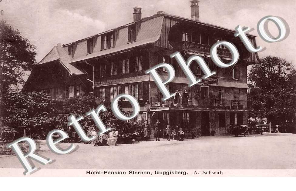 Hôtel-Pension Sternen, Guggisberg. A. Schwab