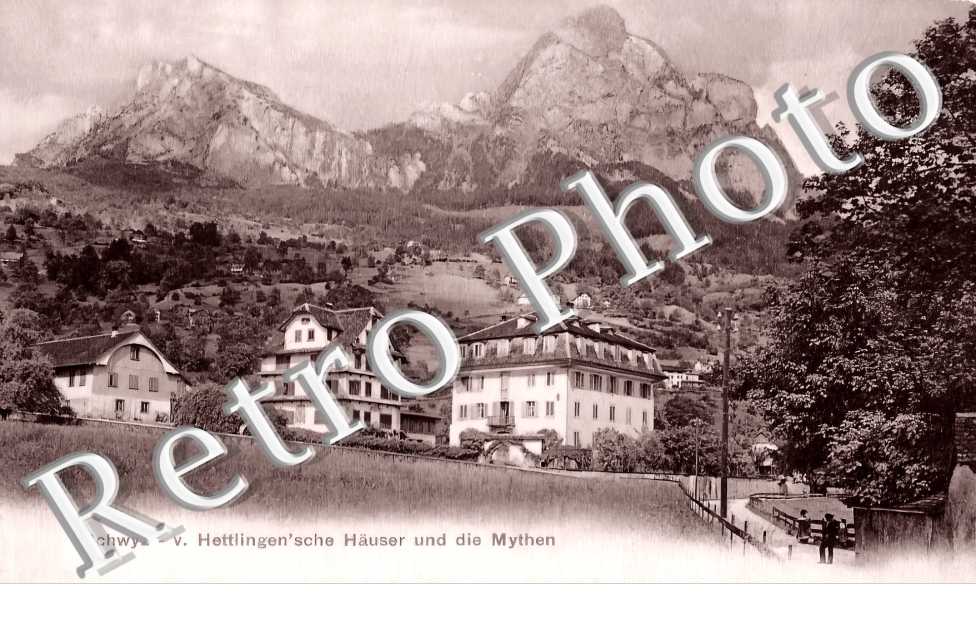 Schwyz - v. Hettlingen'sche und die Mythen