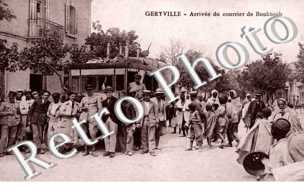 arrivée du courrier de Bouktoub