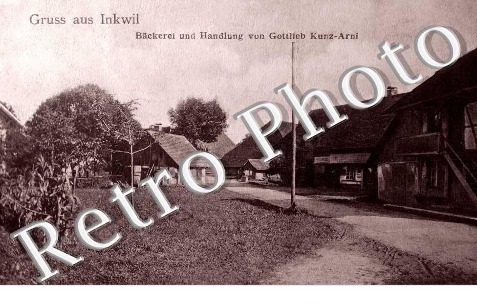 Bäckerei und Handung von Gottlieb Kunz-Arni