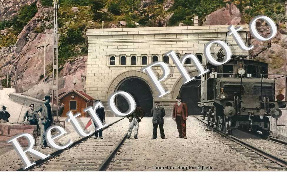 le tunnel du Simplon à Iselle