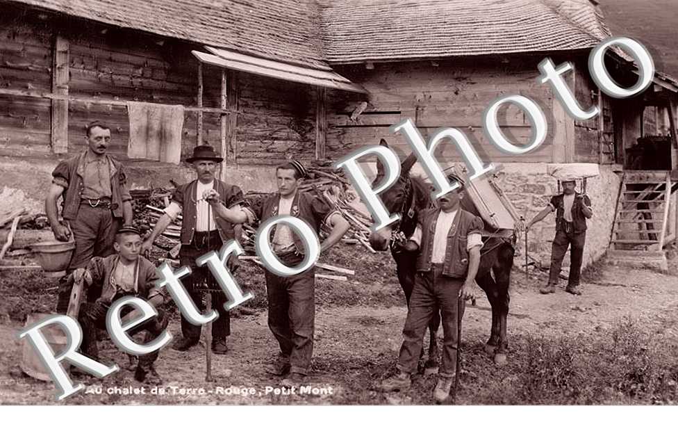 au chalet de Terre-Rouge, Petit Mont