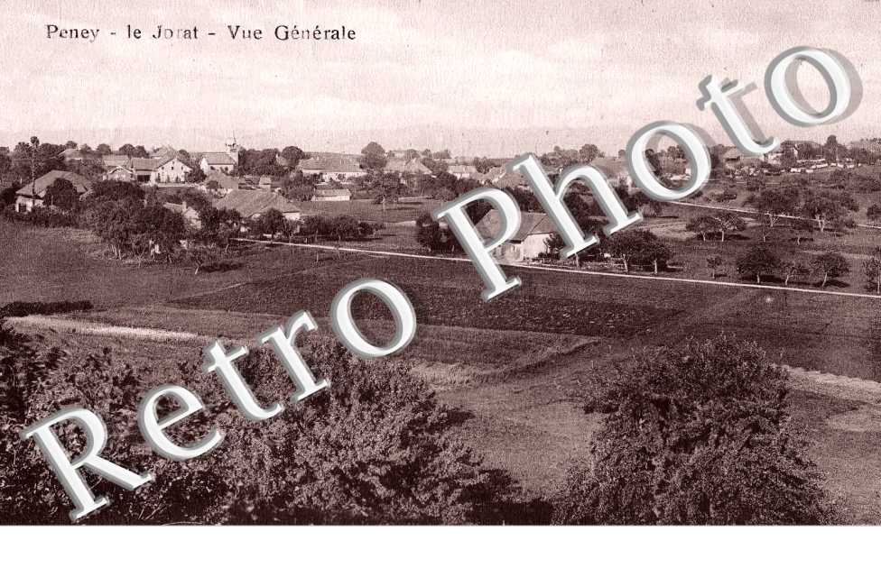 Peney. Le Jorat. Vue générale