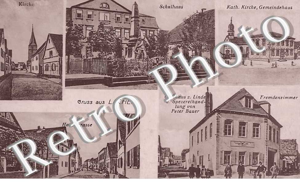 Gasthaus z. Linde u. Spezereihandlung von Peter Bauer. Fremdenzimmer