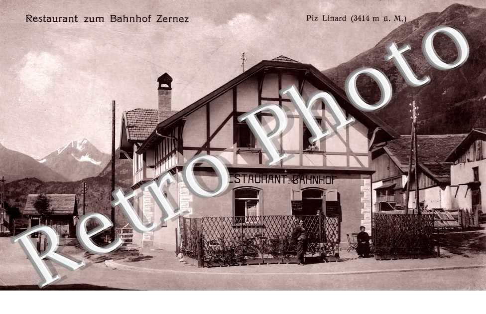 restaurant zum Bahnhof Zernez. Piz Linard