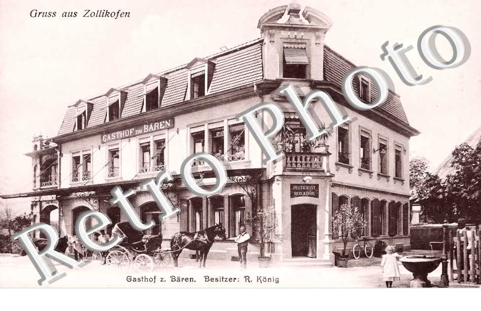 gasthof z. Bâren. Besitzer : R. König