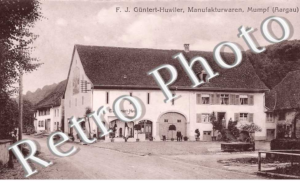 F. J. Güntert-Huwiller, Manufakturwaren