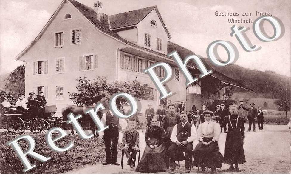 Gasthaus zum Kreuz. Windlach