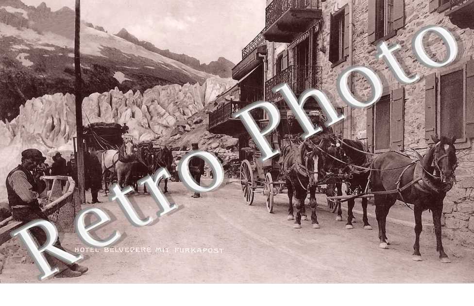 Hotel Bellevue mit Furkapost