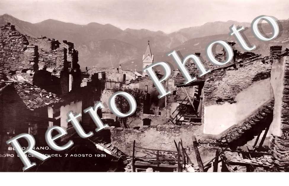 Popo l'incendio del 7 agosto 1931